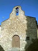 Fachada de Sant Bartomeu de Cabanyes.
