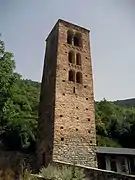 Campanario de San Martín de Bescarán.