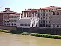 Vista desde el río Arno