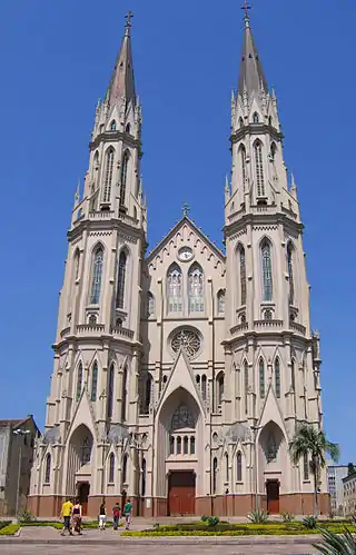 Catedral de São João Batista, en Santa Cruz do Sul (1928-1936)
