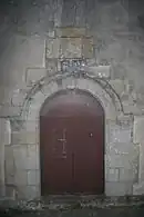 Entrada de la iglesia.