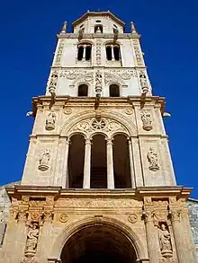 Torre de la Asunción de Santa María del Campo.