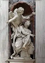 La estatua de Habacuc de Bernini
