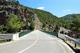 Puente de Santa Cruz de Moya, dirección Valencia (2018).