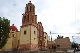 Iglesia de Santo Domingo en Sombrerete.