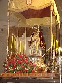 Santo Ecce Homo, obra payanesa de José Lamiel del siglo XX, Jueves Santo, Iglesia de San Francisco.