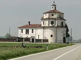 La capilla-santuario de la Visitación, en Vallinotto