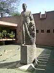 Réplica de estatua de Alberto Hurtado en su santuario homónimo