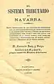 Estudio sobre el régimen fiscal de Navarra (1878)