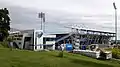 Vista exterior del estadio.