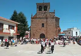 Paloteo en las fiestas del patrón San Lorenzo