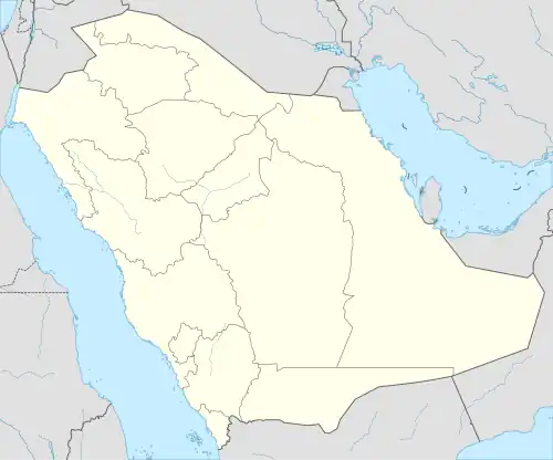 Khafji ubicada en Arabia Saudita