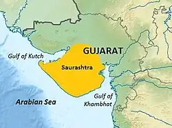Saurastra en Guyarat