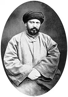 Jamal Al-Afghani (1838-1897), intelectual y religioso musulmán afgano.