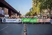 Marcha por el acuerdo de escazú, Chile 2019.