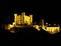 Hohenschwangau de noche.