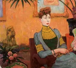 Retrato de Madame Champsaur (1890), Musée des beaux-arts de Pont-Aven.