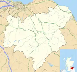 Melrose ubicada en Scottish Borders
