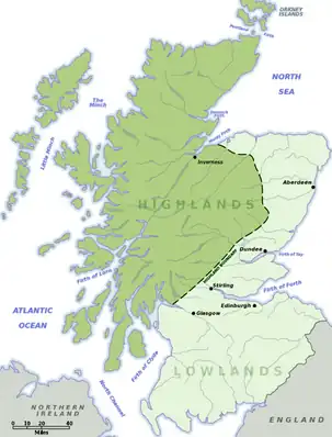      Lowlands escocesas