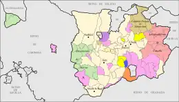 El Reino de Jaén según las Respuestas Generales del Catastro de Ensenada (1750-54).