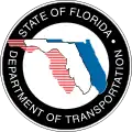 Sello de armas del Departamento de Transporte de la Florida