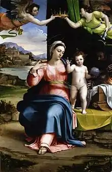 Sagrada Familia de Sebastiano Del Piombo