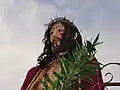 La estatua del Ecce Homo, venerado en Brasil como el Señor Buen Jesús.