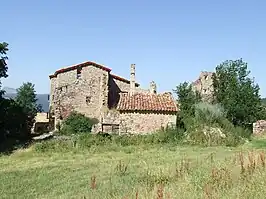 Vista de la población de Lareu.