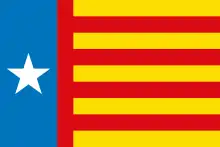 Estrelada valenciana, primera bandera utilizada por el nacionalismo valenciano
