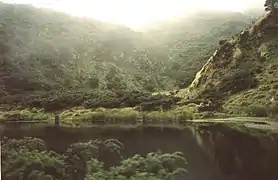 Serra de Santa Bárbara: Laguna Negra, interior de la caldera.