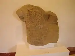 Jinete sobre león (arte ibérico). Siglo I.