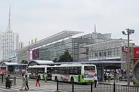 Estación de tren de  Shanghai, China