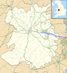 Ellesmere ubicada en Shropshire
