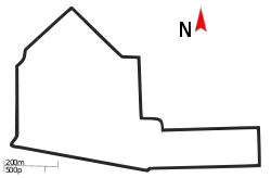 Mapa del circuito de Shunyi