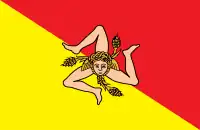 Bandera de Sicilia