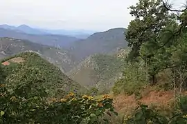 Municipio de Zimapán en la Sierra Gorda.