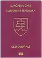 Pasaporte eslovaco