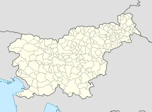 Medvode ubicada en Eslovenia