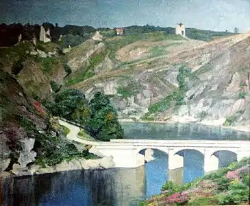 Nuevo puente sobre la Creuse