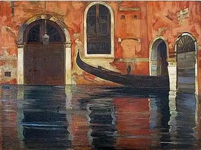 Venecia, cabaña de río