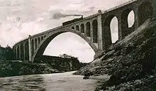 Puente de Solkan (primera construcción)