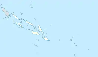 Auki ubicada en Islas Salomón