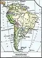 Mapa de 1891 mostrando el límite de la forma 3 luego del laudo Hayes