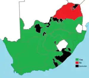 Referéndum sobre el fin del apartheid en Sudáfrica de 1992