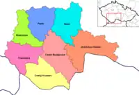 Distritos de Bohemia Meridional