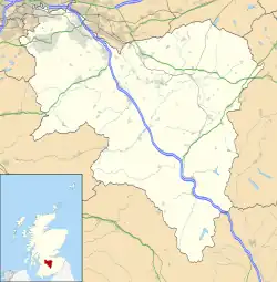 Symington ubicada en South Lanarkshire