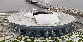 Gazprom Arena (UFO) (2007-2017), San Petersburgo
