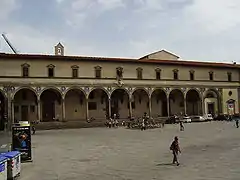 Loggia del Spedale degli Innocenti, Florencia.