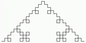 cuadrado de Koch - 3 iteraciones