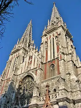 Catedral católica de San Nicolás de Kiev.